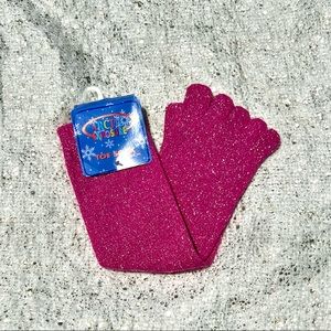 NWT ARCTIC EXPOSURE GLITTER PINK TOE SOCKS 💖